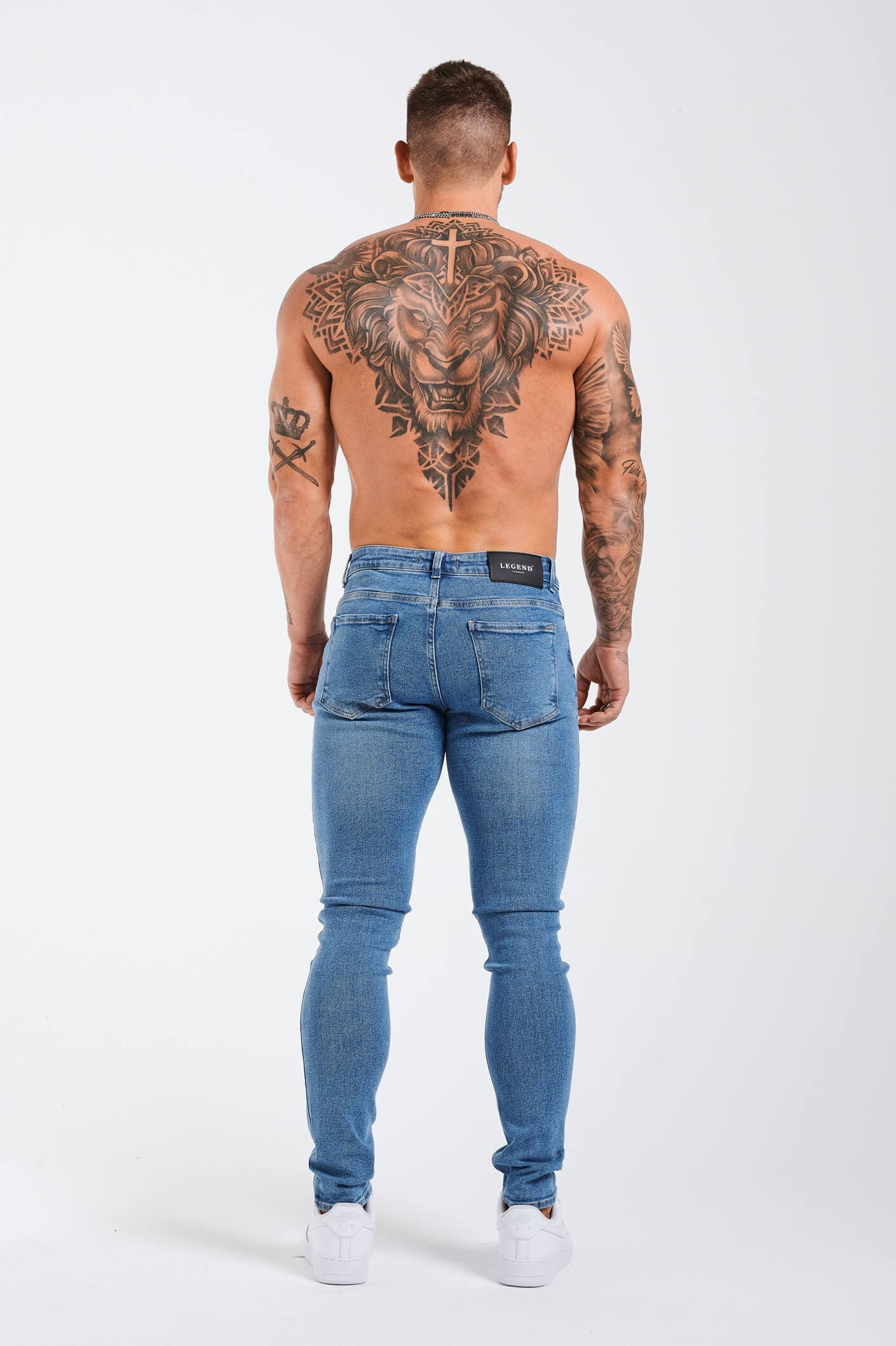 SLIM FIT ΤΖΙΝ 2.0 - ΑΝΟΙΚΤΟ ΜΠΛΕ