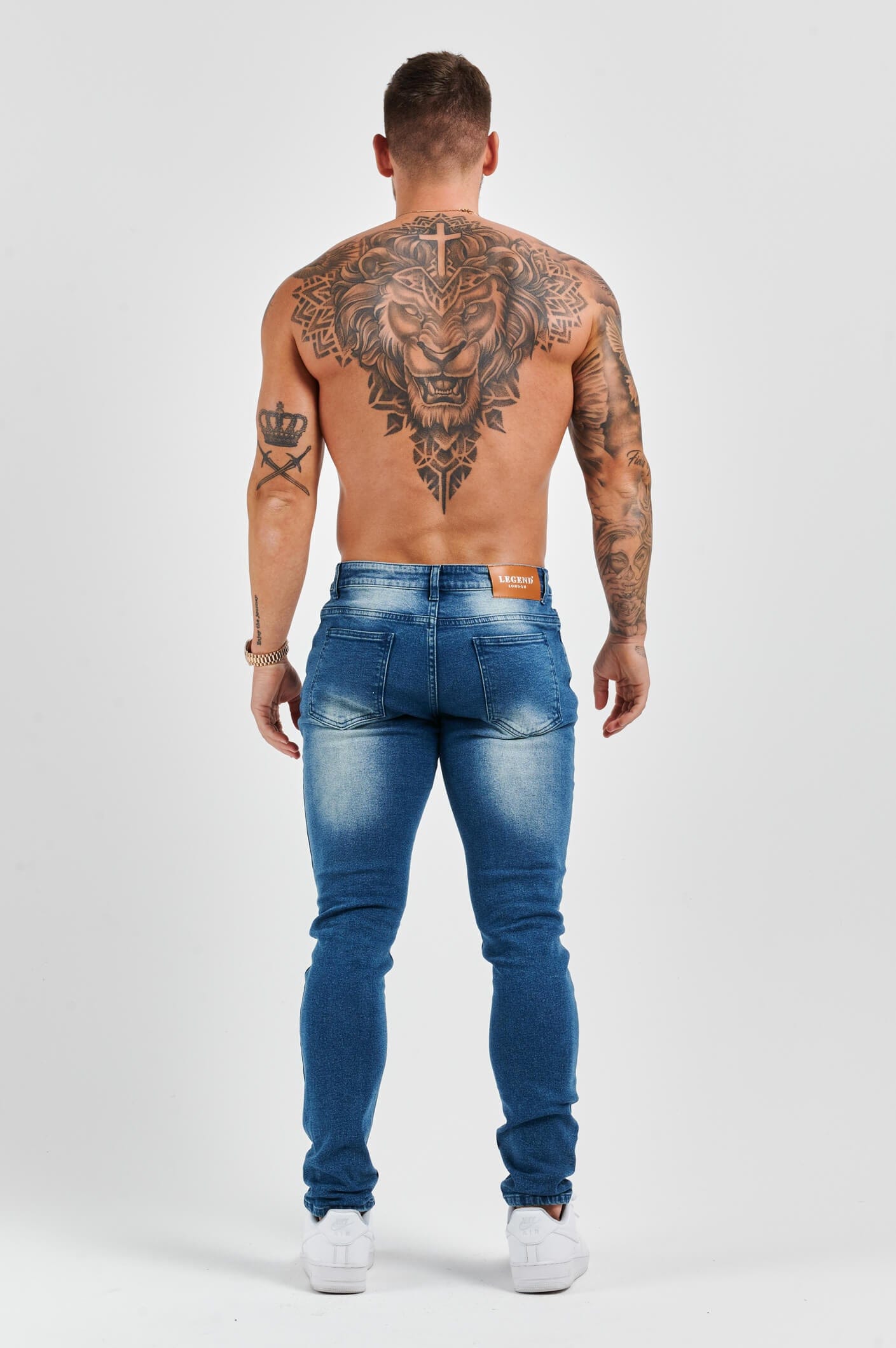 SLIM FIT ΤΖΙΝ 2.0 - ΖΩΝΤΑΝΟ ΜΠΛΕ
