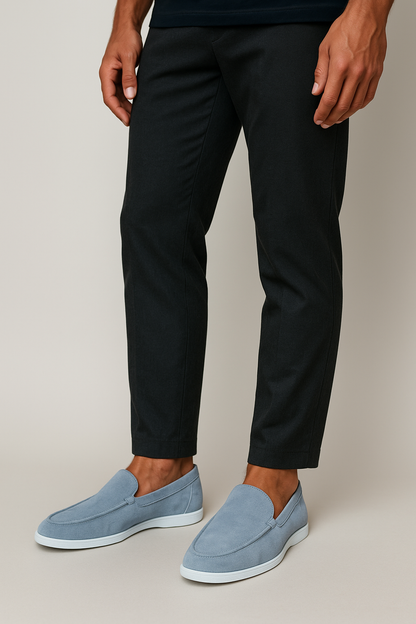 Men's Loafers Elegant Luxury Modern Suede Style