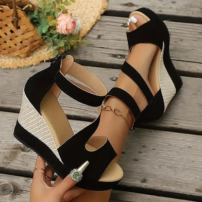 Valencia - Orthopedic heeled sandals