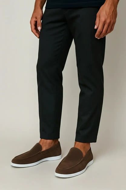 Men's Loafers Elegant Luxury Modern Suede Style