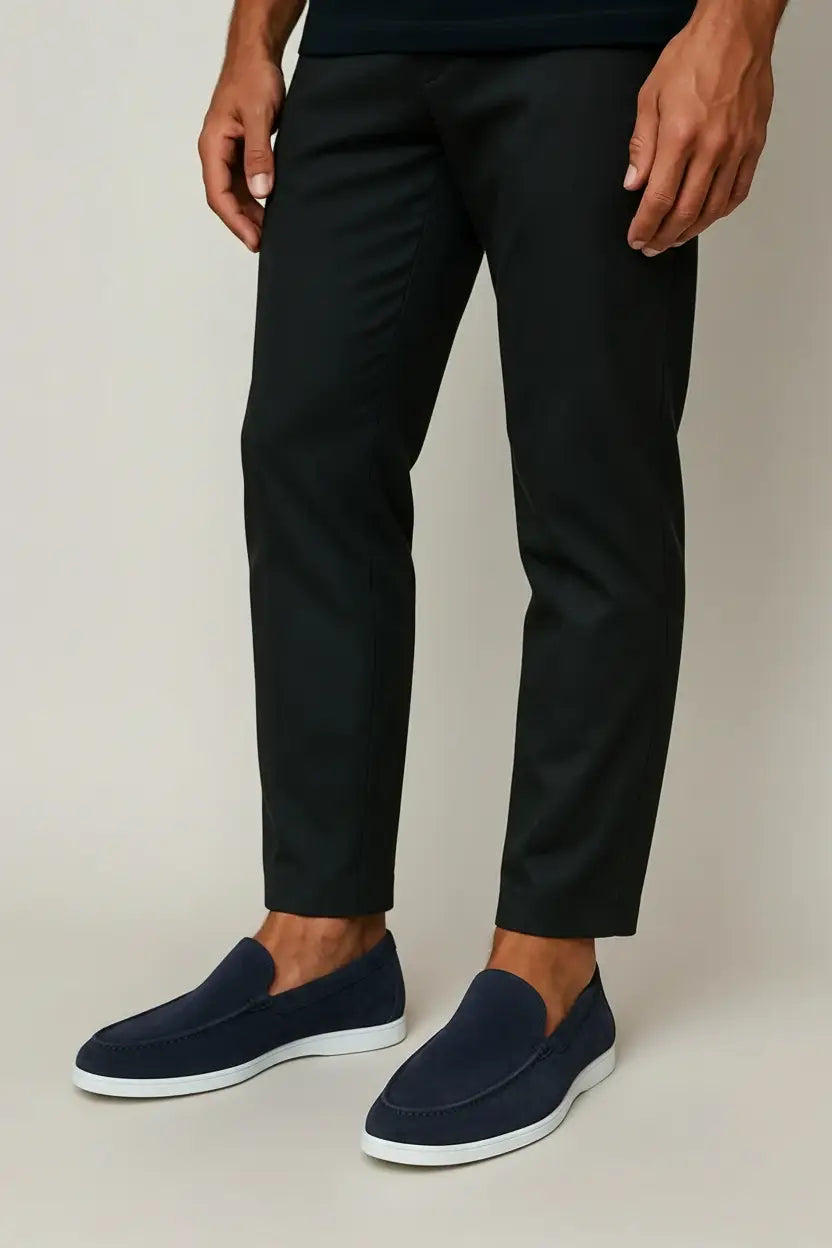 Men's Loafers Elegant Luxury Modern Suede Style