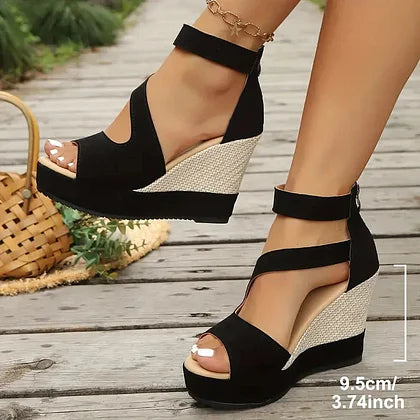 Valencia - Orthopedic heeled sandals