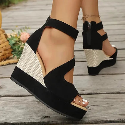 Valencia - Orthopedic heeled sandals