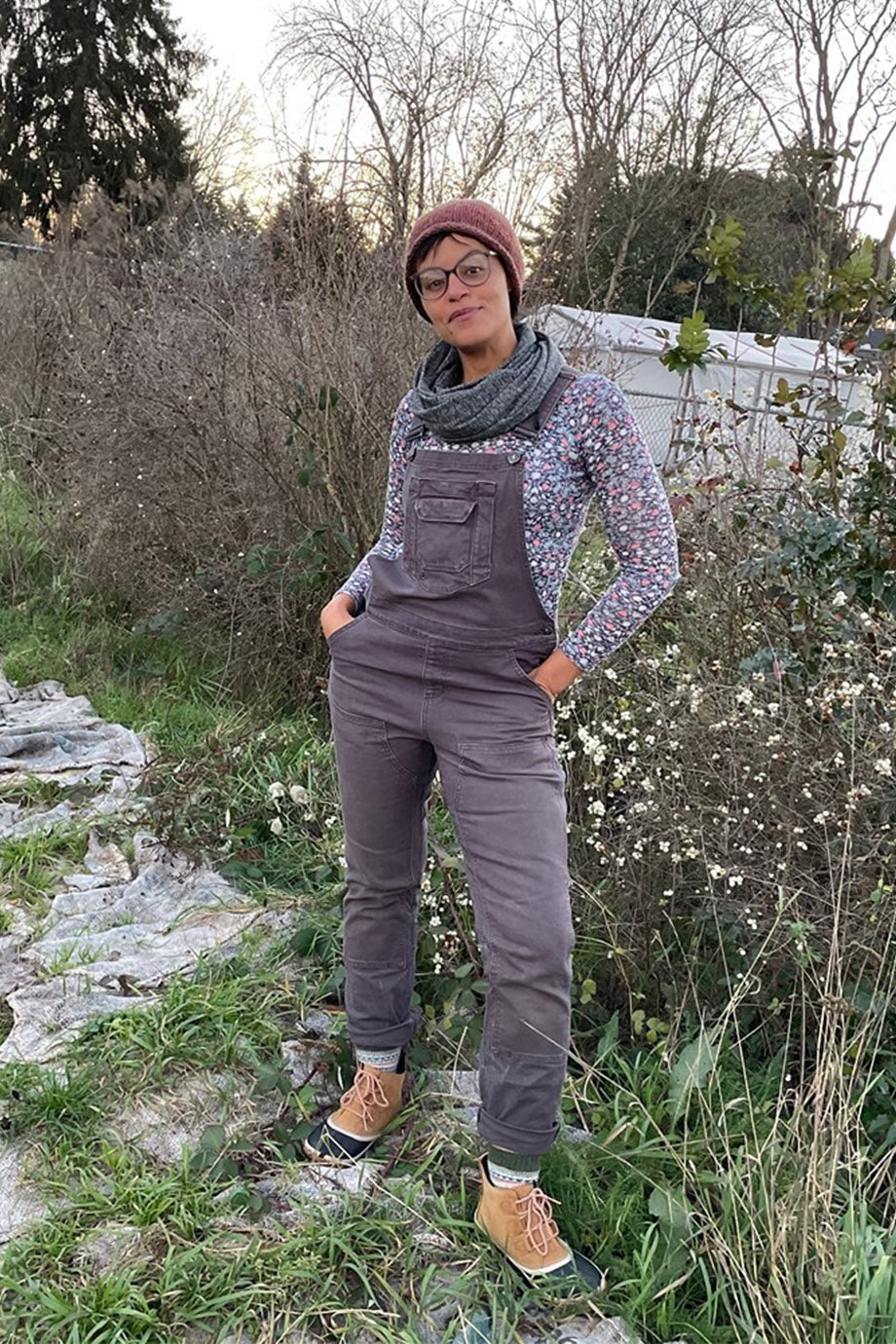 Γυναικεία Ελαστική Σαλοπέτα Εργασίας από Καραβόπανο