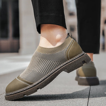 Anti slip slip on Breathable Sneakers Dress Casual s Size 38-44 for Men