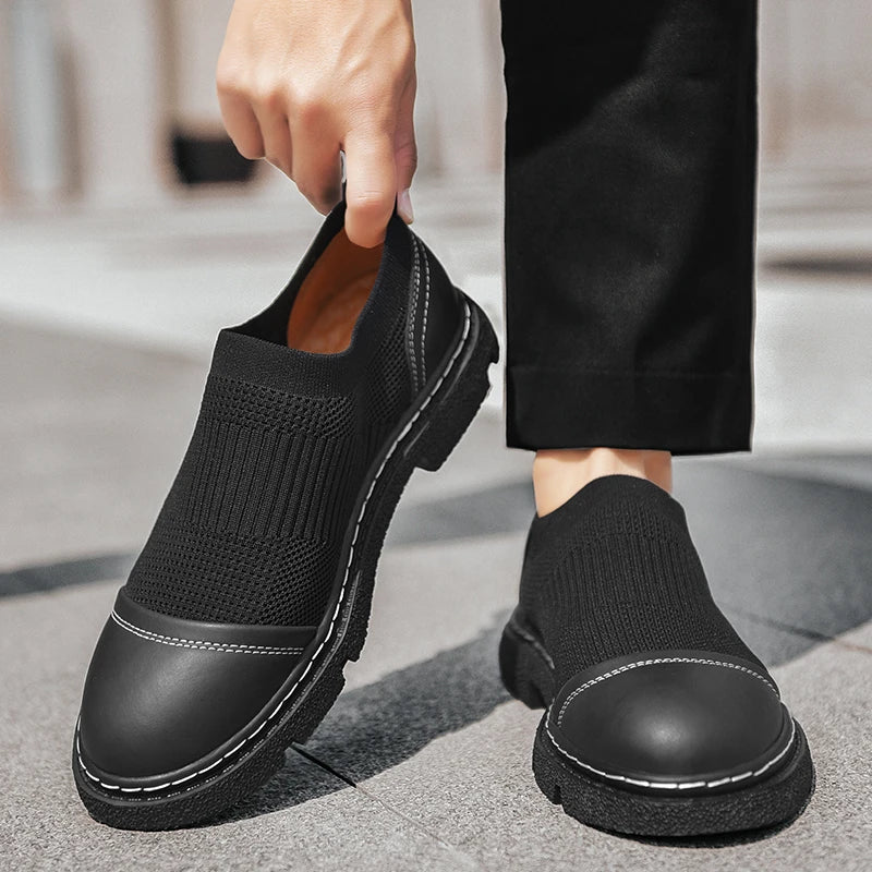 Anti slip slip on Breathable Sneakers Dress Casual s Size 38-44 for Men