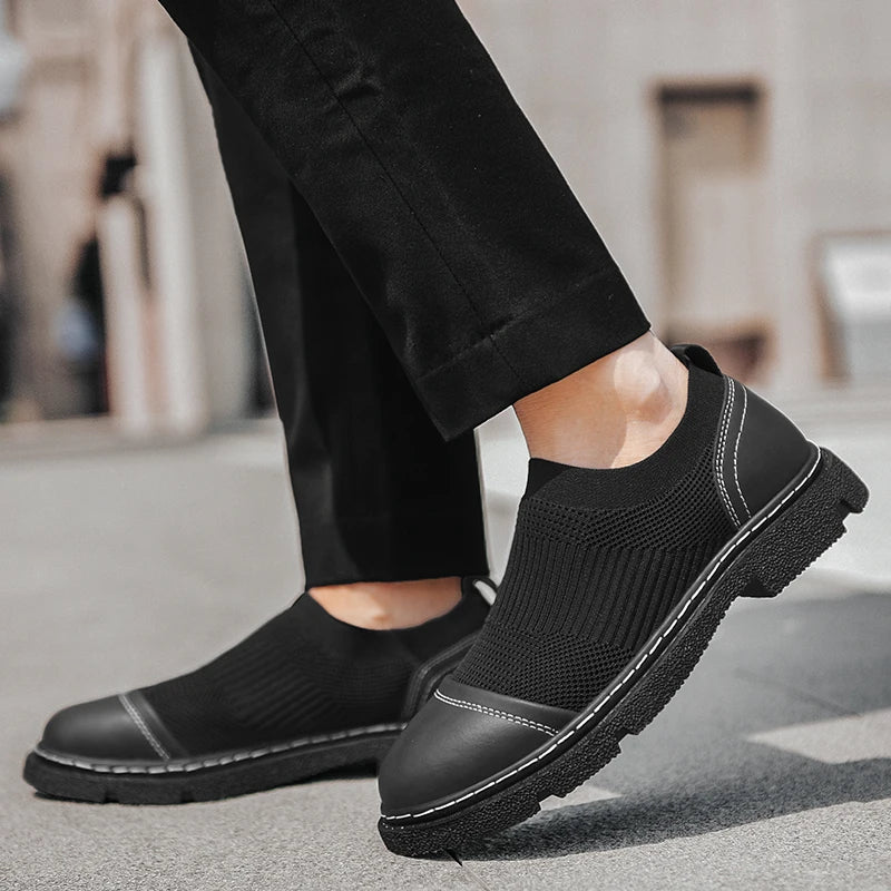 Anti slip slip on Breathable Sneakers Dress Casual s Size 38-44 for Men