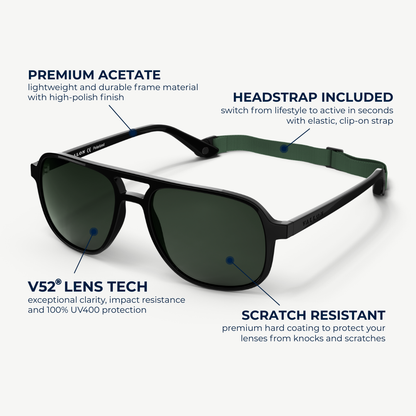 Aviator Signature Luxury Sunglasses