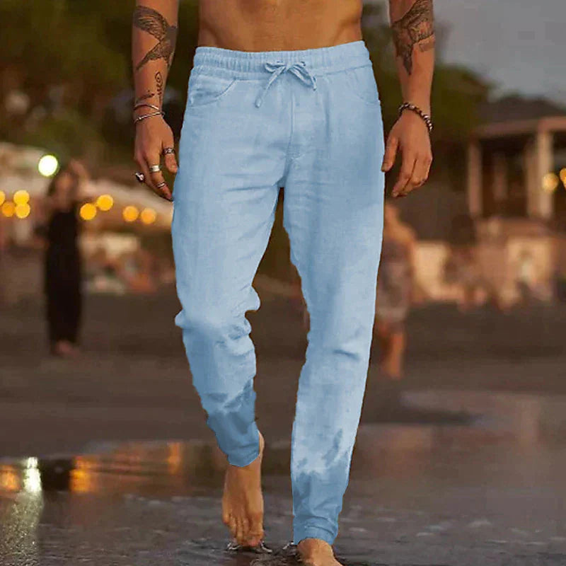 Λινές Παντελόνες Παραλίας