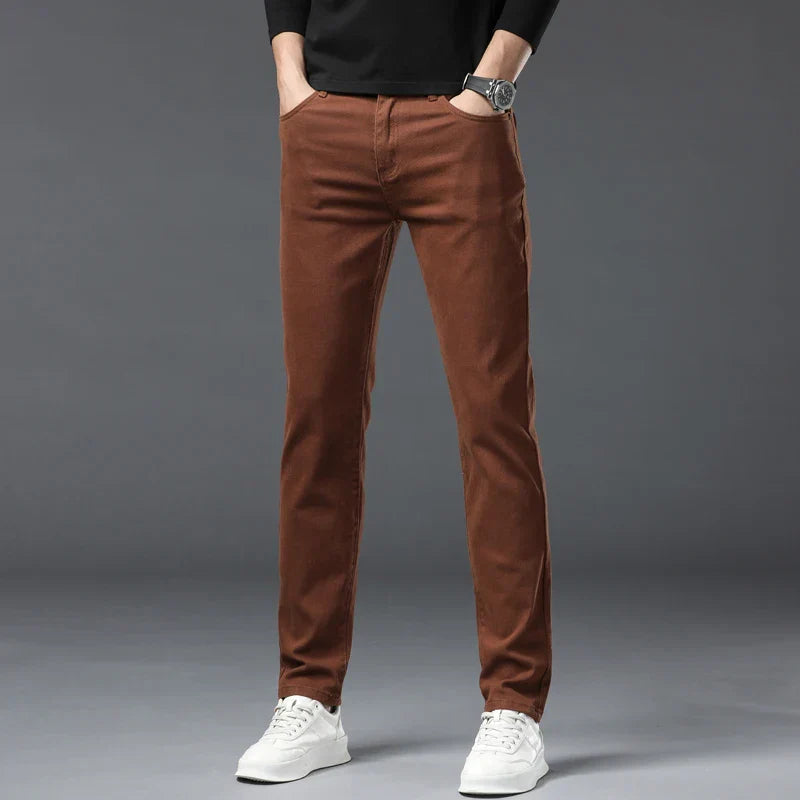 Men's Jeans Stretchy Modern Elegance