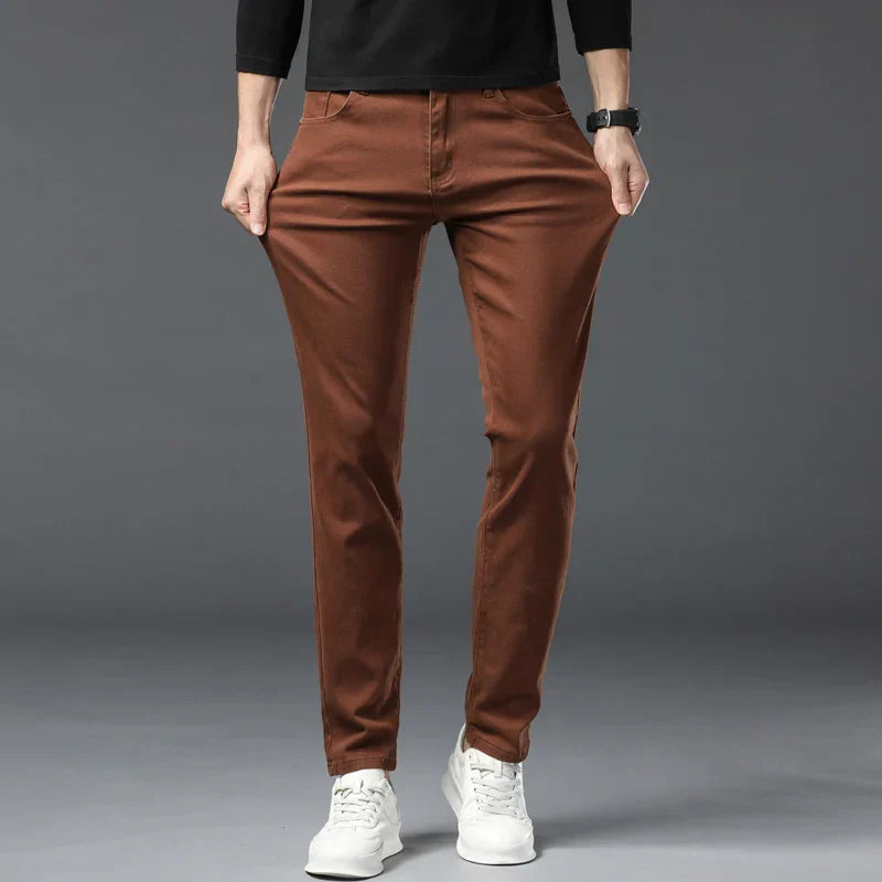 Men's Jeans Stretchy Modern Elegance