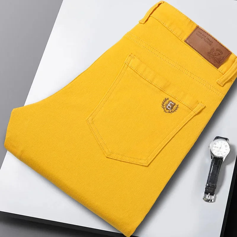 Men's Jeans Stretchy Modern Elegance