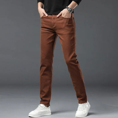 Men's Jeans Stretchy Modern Elegance