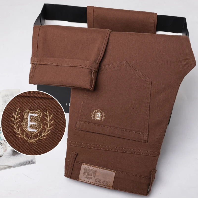 Men's Jeans Stretchy Modern Elegance