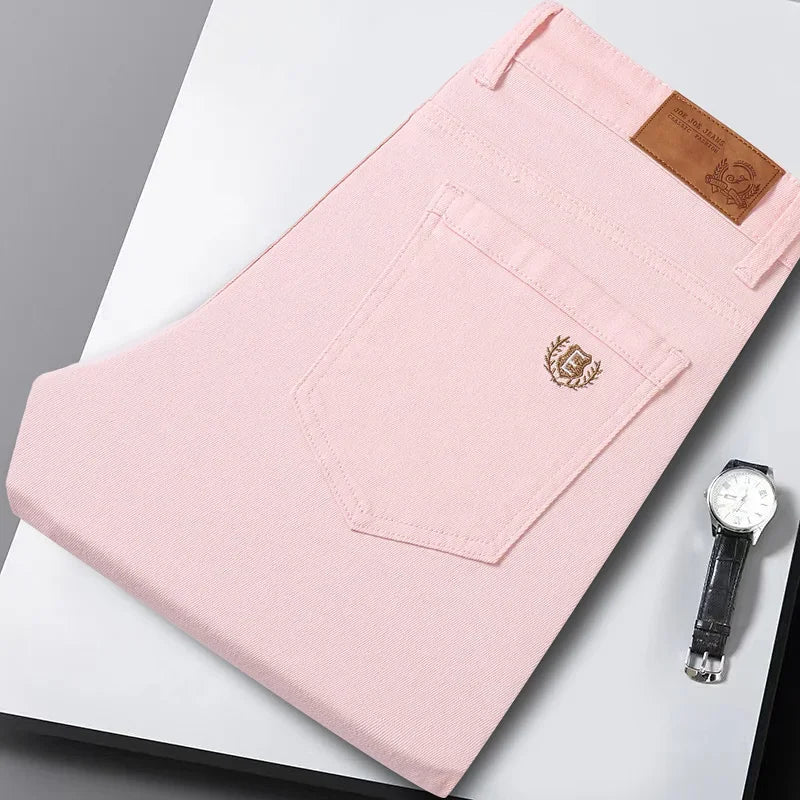 Men's Jeans Stretchy Modern Elegance