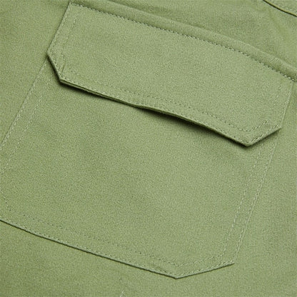Ανδρικά Σορτς Cargo Tactical Σορτς Cargo Casual Σορτς Τσέπη Ελαστική Μέση Μονόχρωμο Μονόχρωμο Μέχρι το Γόνατο Casual Εξωτερικού Χώρου Streetwear Μόδα Streetwear Μαύρο Χακί Μη Ελαστικό