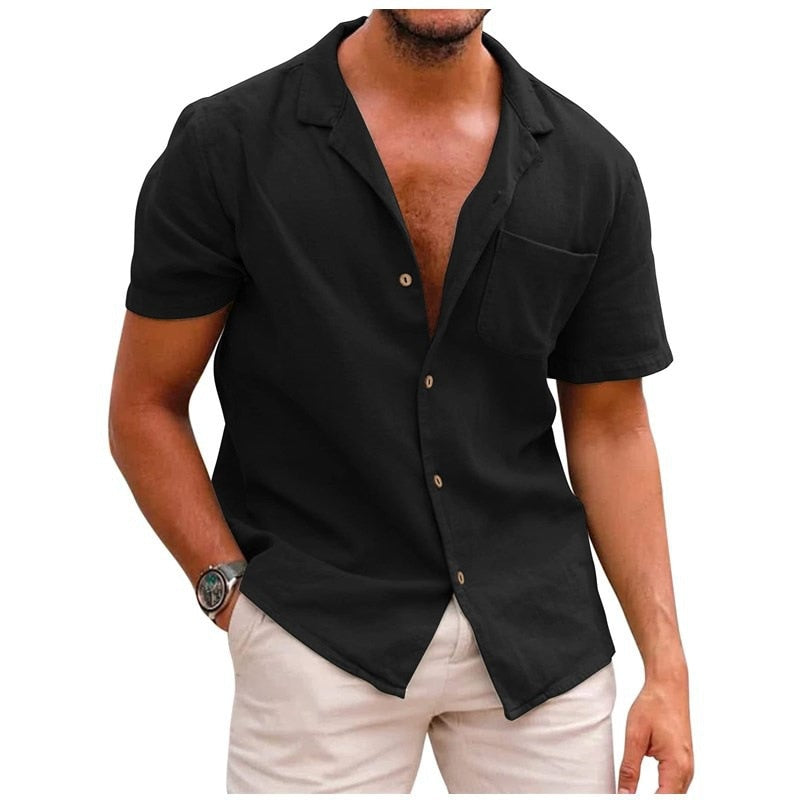 Men's Cotton Shirt Timeless Elegance