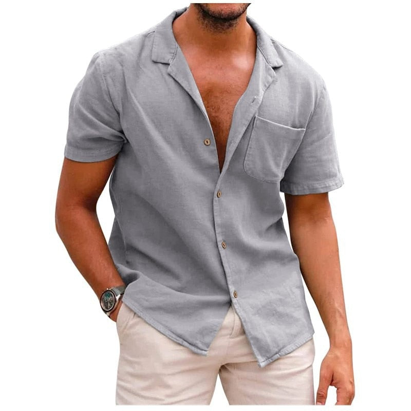 Men's Cotton Shirt Timeless Elegance