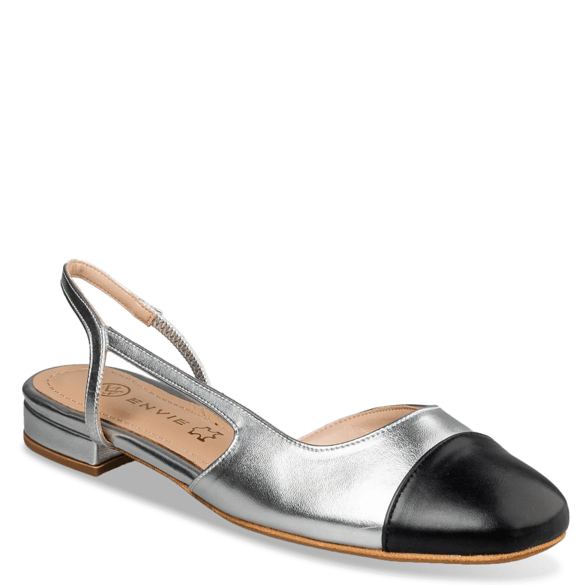ΓΟΒΕΣ SLINGBACK ΜΕ ΜΕΣΑΙΟ ΤΑΚΟΥΝΙ
