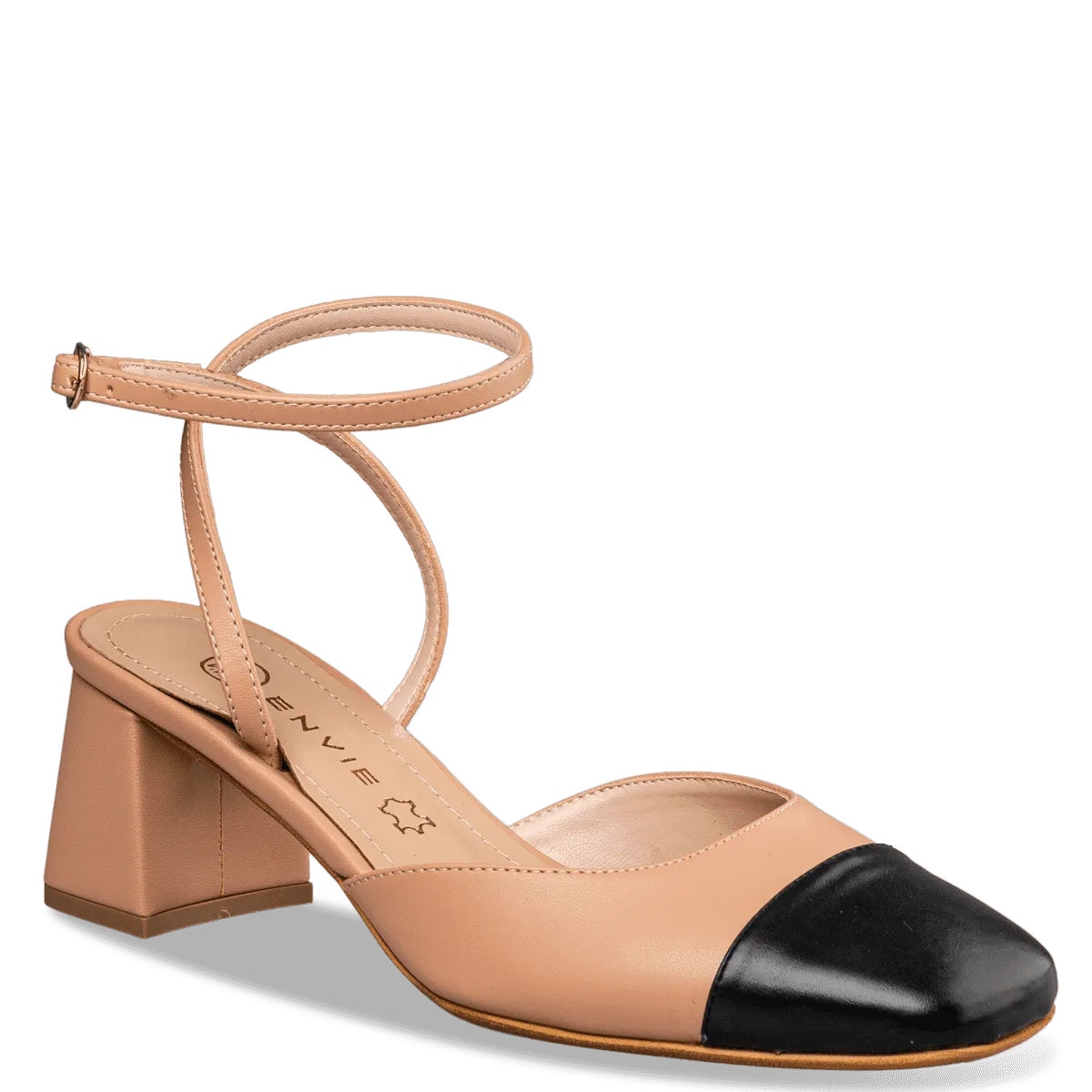 ΓΟΒΕΣ SLINGBACK ΜΕ ΜΕΣΑΙΟ ΤΑΚΟΥΝΙ