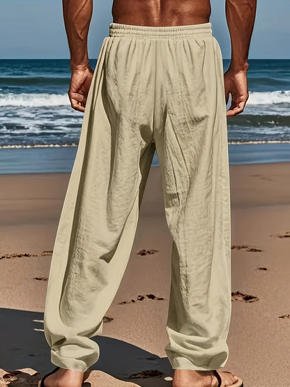 Relaxed Παντελόνι Coastal Ease από Λινό Πριμοδότησης