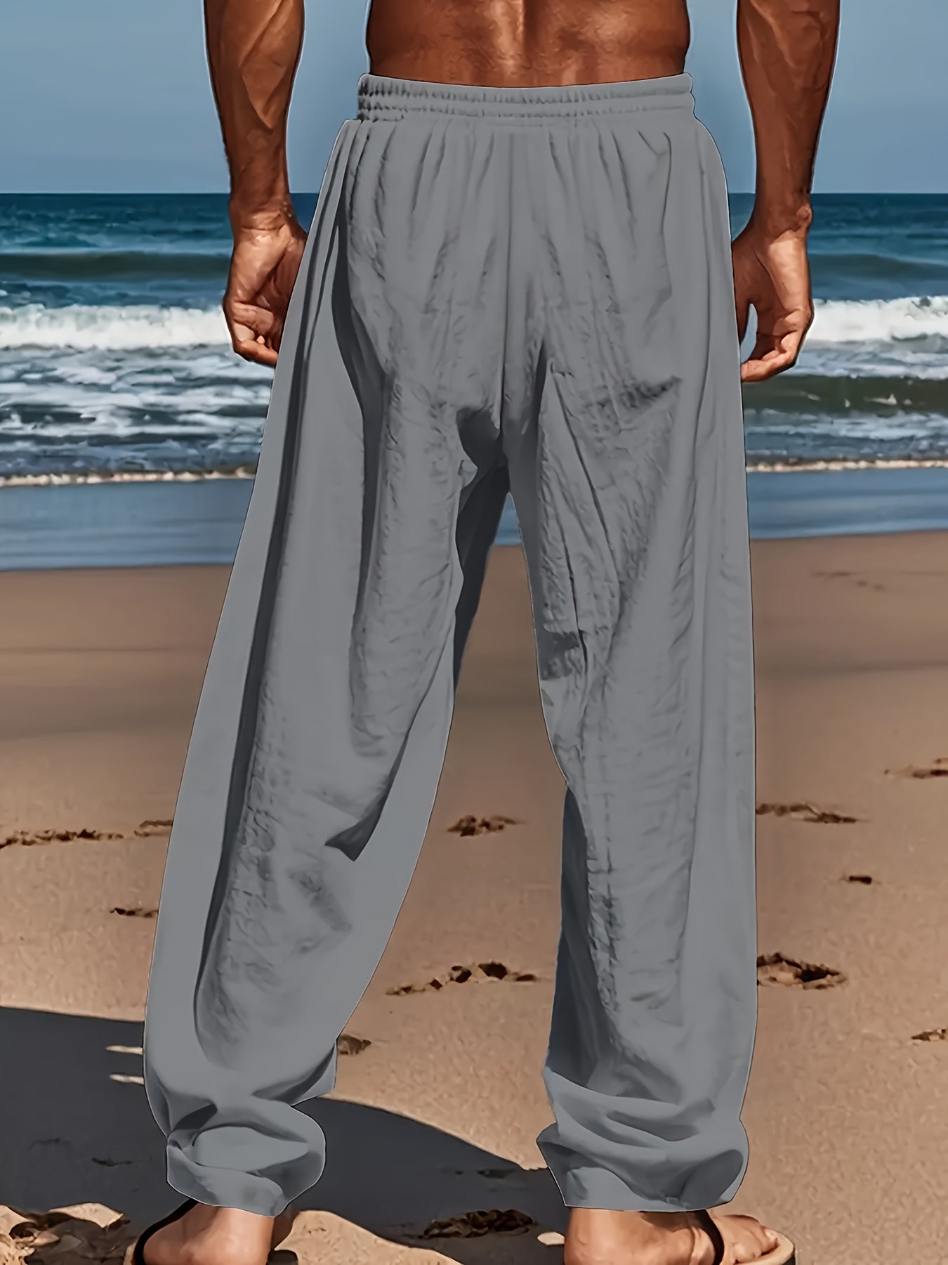 Relaxed Παντελόνι Coastal Ease από Λινό Πριμοδότησης