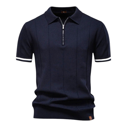 Hermes Smart Knit Polo Zipper