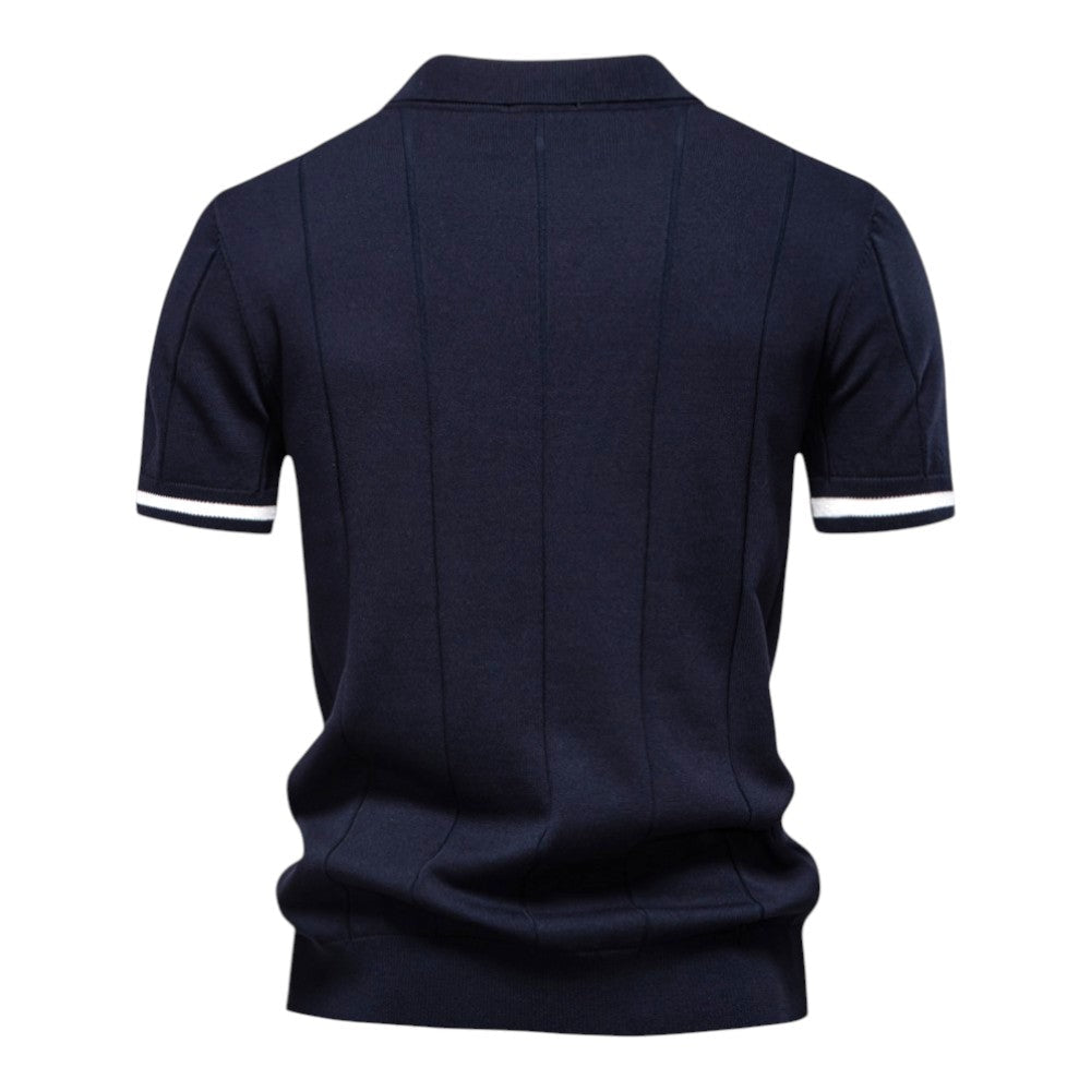 Hermes Smart Knit Polo Zipper