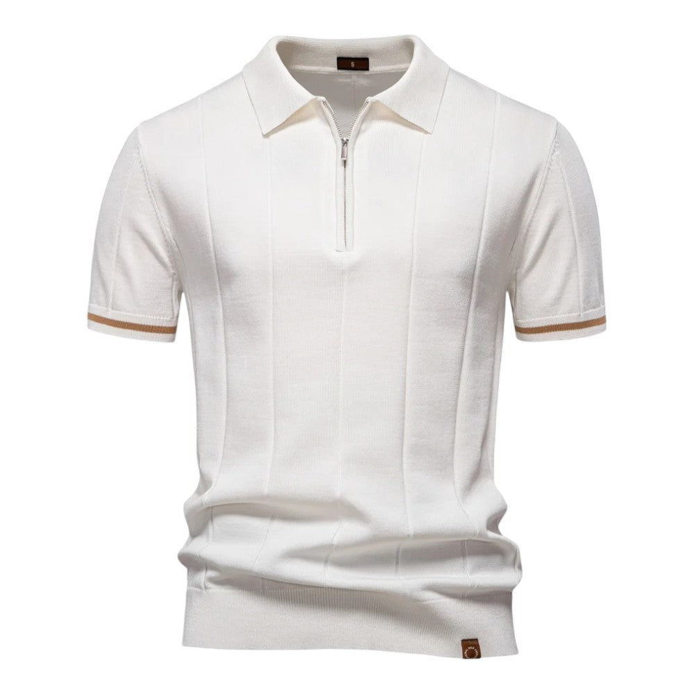Hermes Smart Knit Polo Zipper