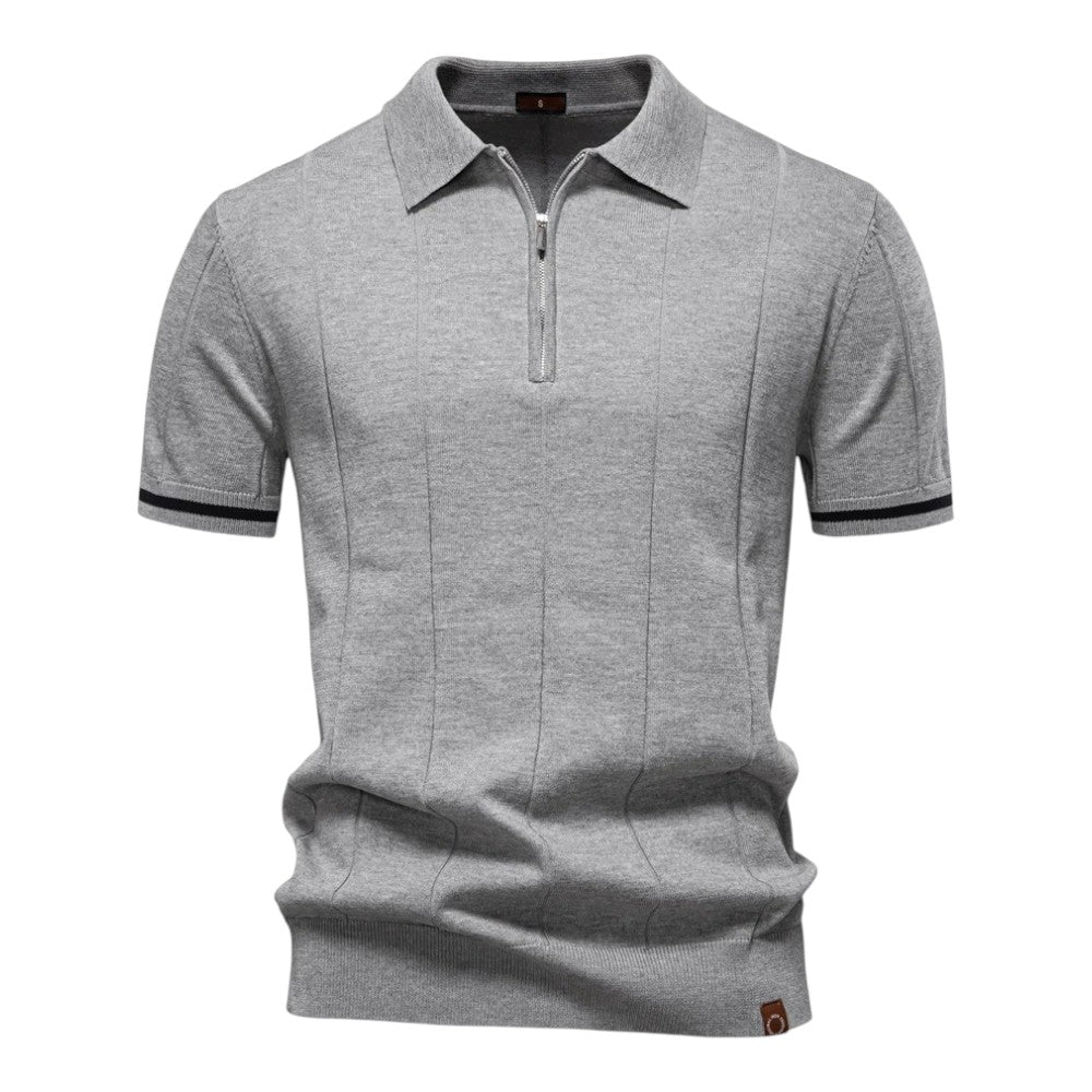Hermes Smart Knit Polo Zipper
