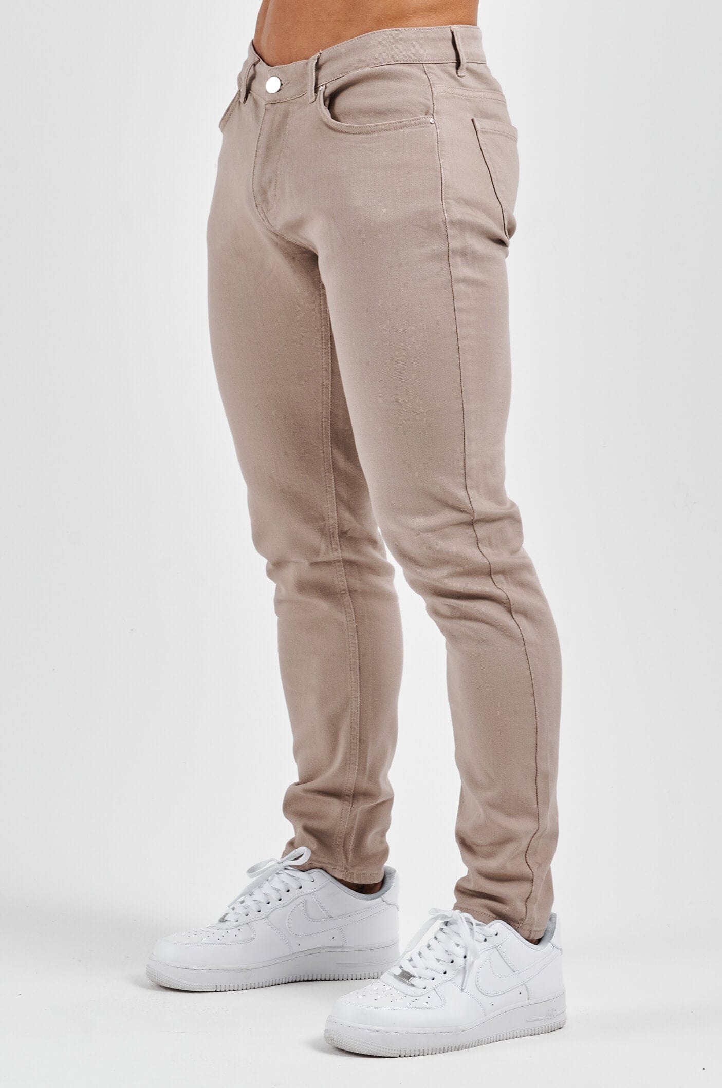 SLIM FIT ΤΖΙΝ 2.0 - ΜΠΕΖ