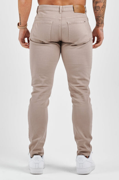 SLIM FIT ΤΖΙΝ 2.0 - ΜΠΕΖ