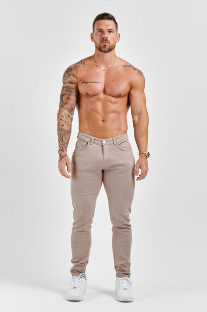 SLIM FIT ΤΖΙΝ 2.0 - ΜΠΕΖ