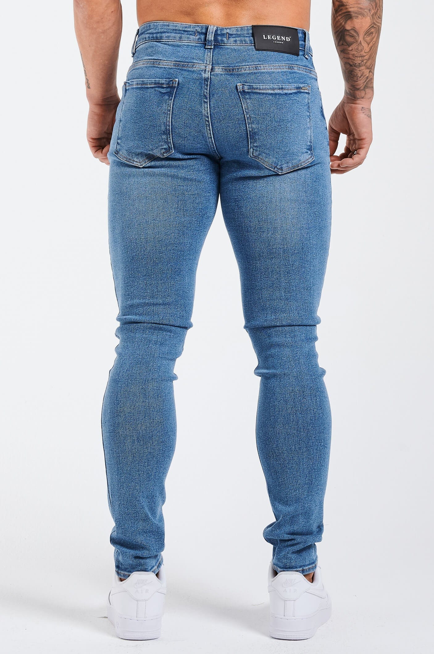 SLIM FIT ΤΖΙΝ 2.0 - ΑΝΟΙΚΤΟ ΜΠΛΕ