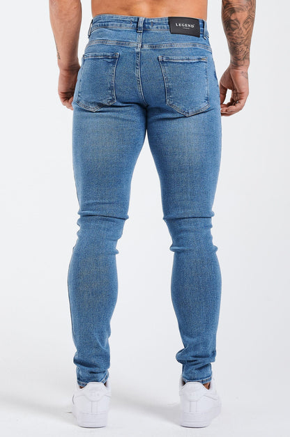 SLIM FIT ΤΖΙΝ 2.0 - ΑΝΟΙΚΤΟ ΜΠΛΕ