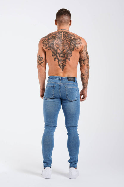SLIM FIT ΤΖΙΝ 2.0 - ΑΝΟΙΚΤΟ ΜΠΛΕ