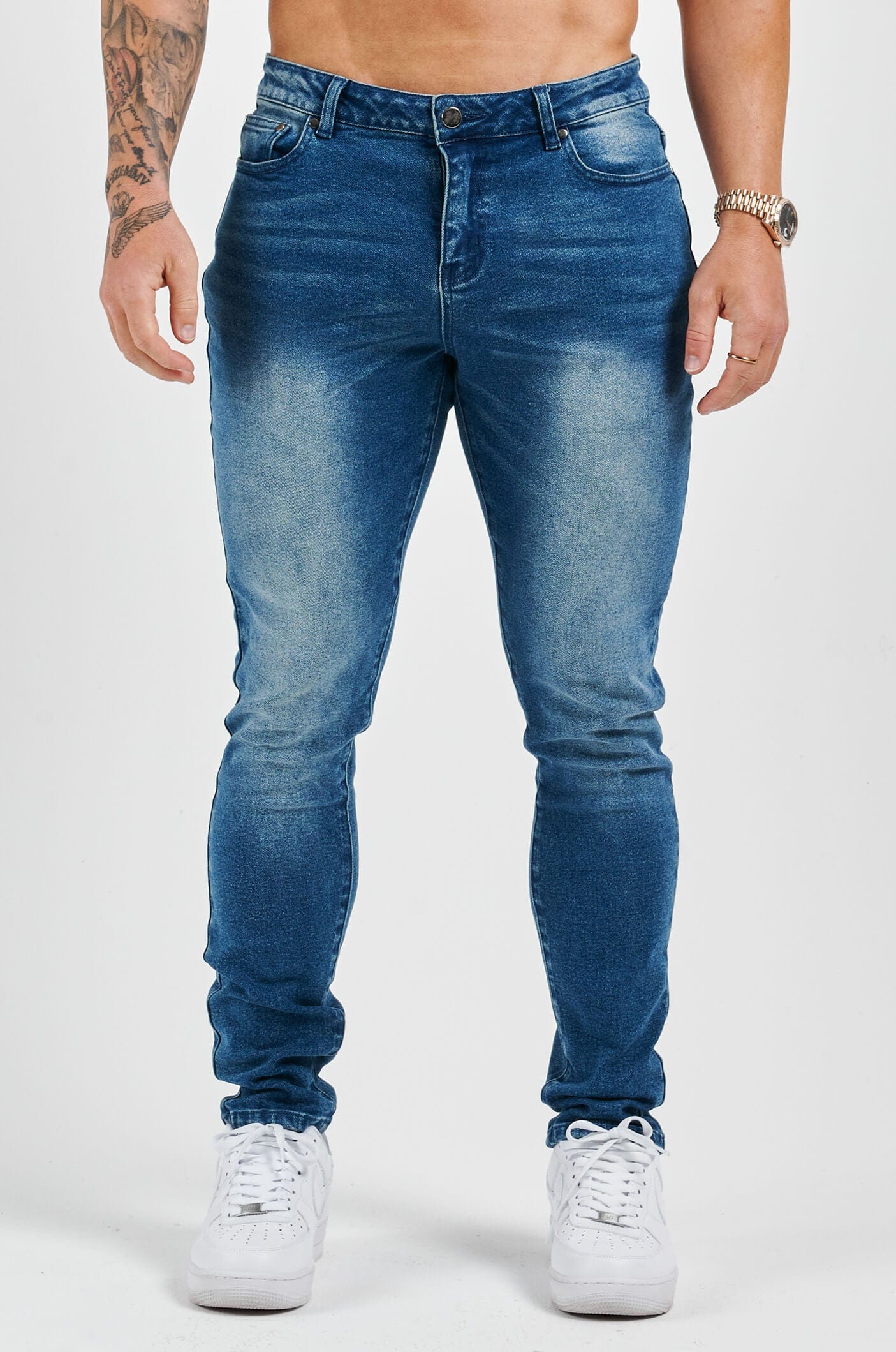 SLIM FIT ΤΖΙΝ 2.0 - ΖΩΝΤΑΝΟ ΜΠΛΕ