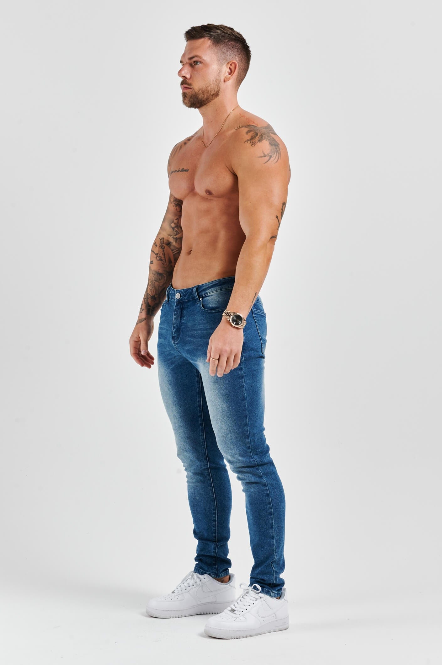 SLIM FIT ΤΖΙΝ 2.0 - ΖΩΝΤΑΝΟ ΜΠΛΕ