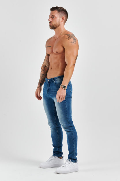 SLIM FIT ΤΖΙΝ 2.0 - ΖΩΝΤΑΝΟ ΜΠΛΕ