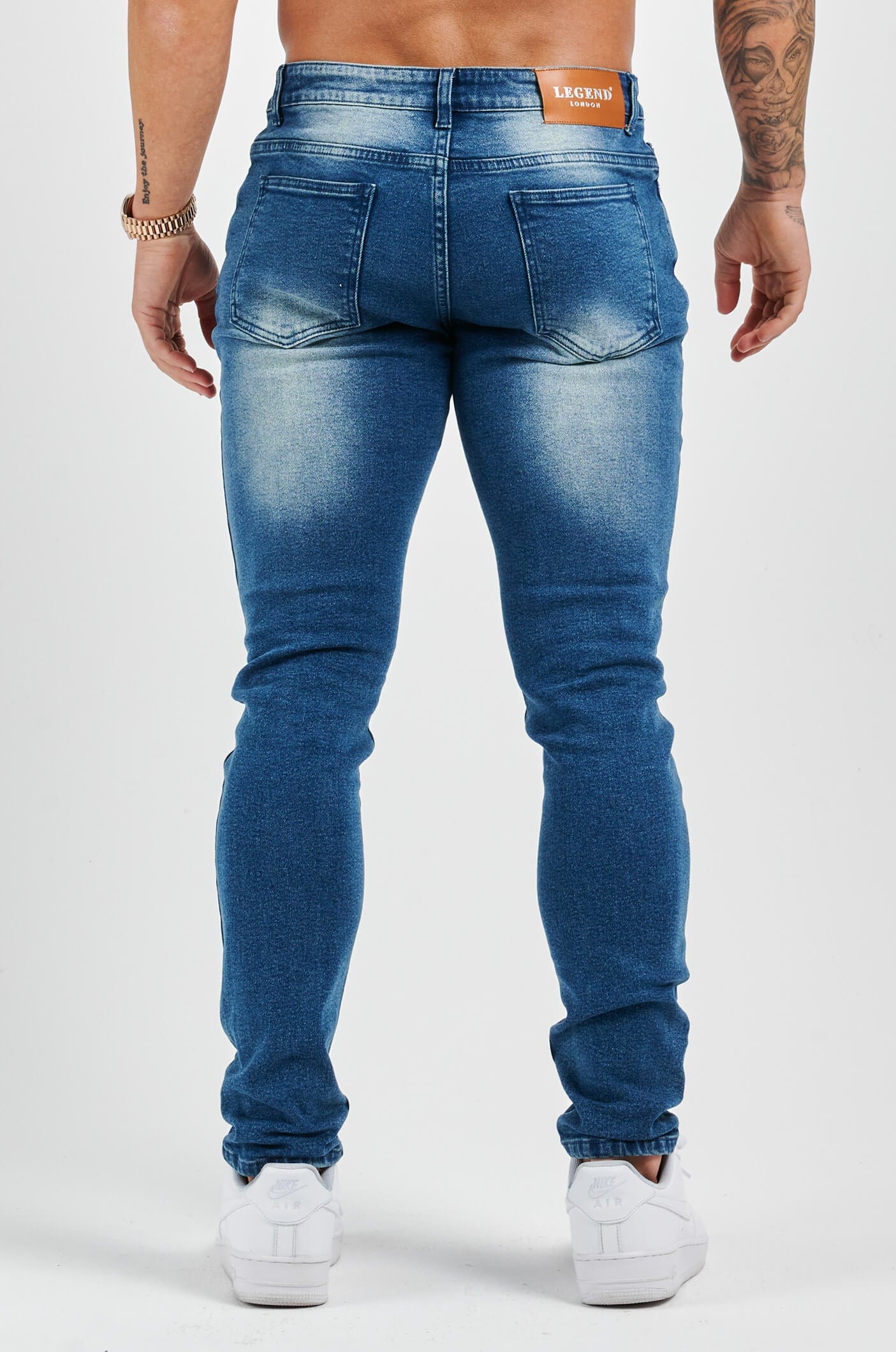 SLIM FIT ΤΖΙΝ 2.0 - ΖΩΝΤΑΝΟ ΜΠΛΕ