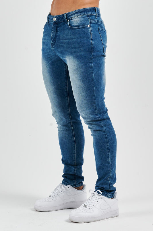 SLIM FIT ΤΖΙΝ 2.0 - ΖΩΝΤΑΝΟ ΜΠΛΕ