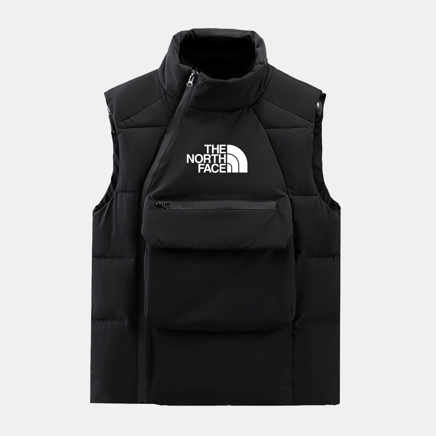 Πλεκτή ζακέτα The North Face από μαλλί με καπιτονέ καλώδιο