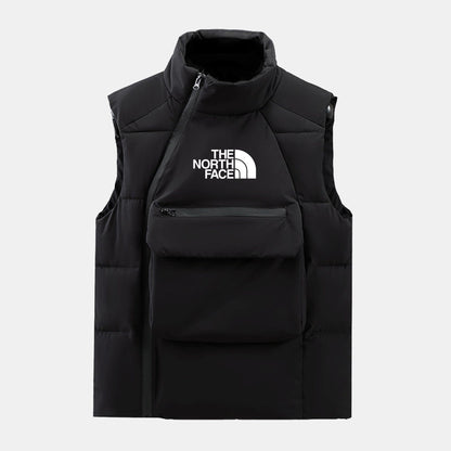 Πλεκτή ζακέτα The North Face από μαλλί με καπιτονέ καλώδιο