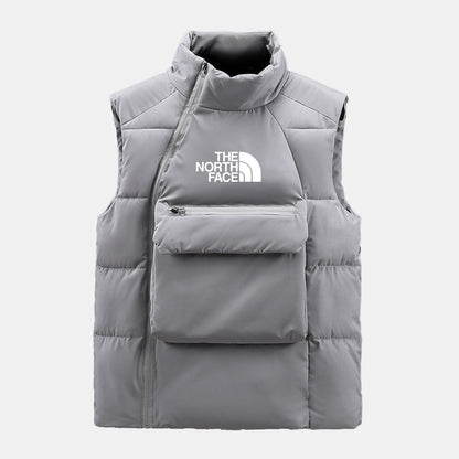 Πλεκτή ζακέτα The North Face από μαλλί με καπιτονέ καλώδιο