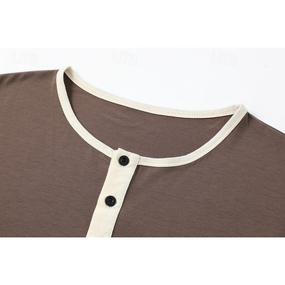 Μπλουζάκι Henley Riviera Color-Block